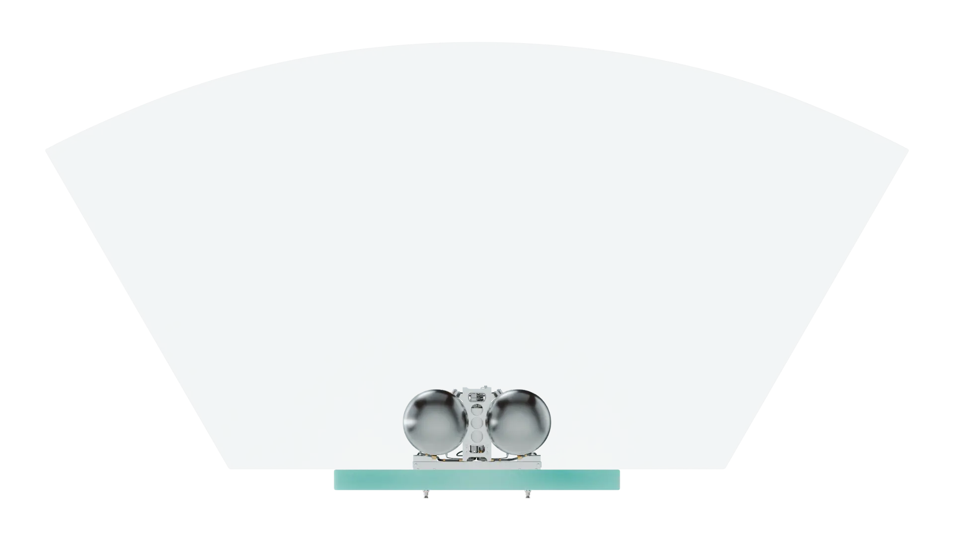 TAILWIND propulsion system shown within the SpaceX rideshare plate intrusion volume